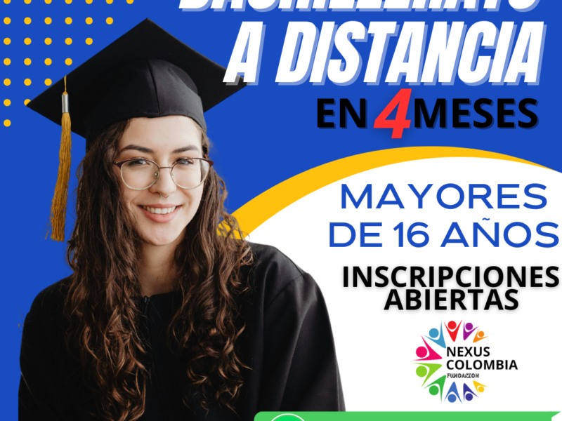 VALIDA EL BACHILLERATO EN 4 MESES A DISTANCIA